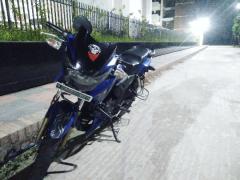 TVS Apache RTR 150 Matt Blue